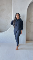 herFITNESS Cropped Cotton Sweater